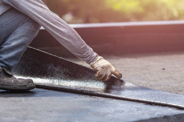 Professional Crawl Space Encapsulation technician working in Mitchells, VA